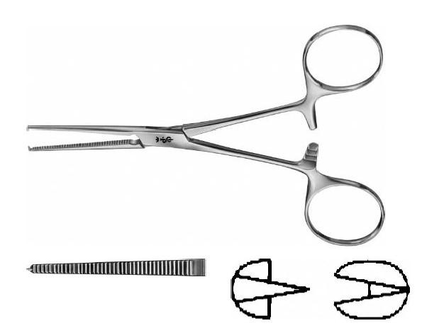 КОХЕР ДЕЛ. ЗАТИСКАЧ ПРЯМ. 1X2 130MM